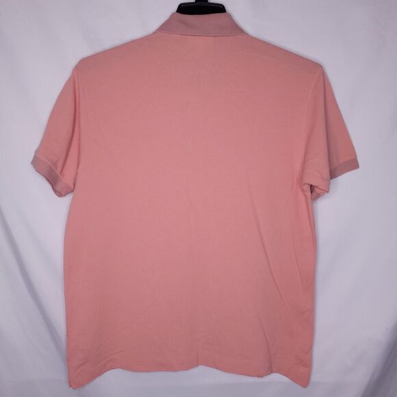 Lacoste Polo Shirt Mens 6 XL Light Red Gator Classic Fit - Picture 6 of 12